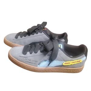 PUMA Suede Beavis Butthead Lifestyle Sneaker Gray RARE Size 7.5  NO BOX